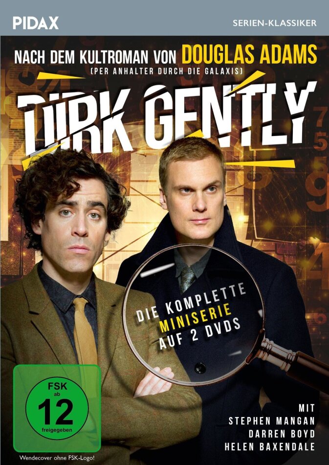 Dirk Gently - Die komplette Miniserie Pidax Serien-Klassiker, 2 DVDs