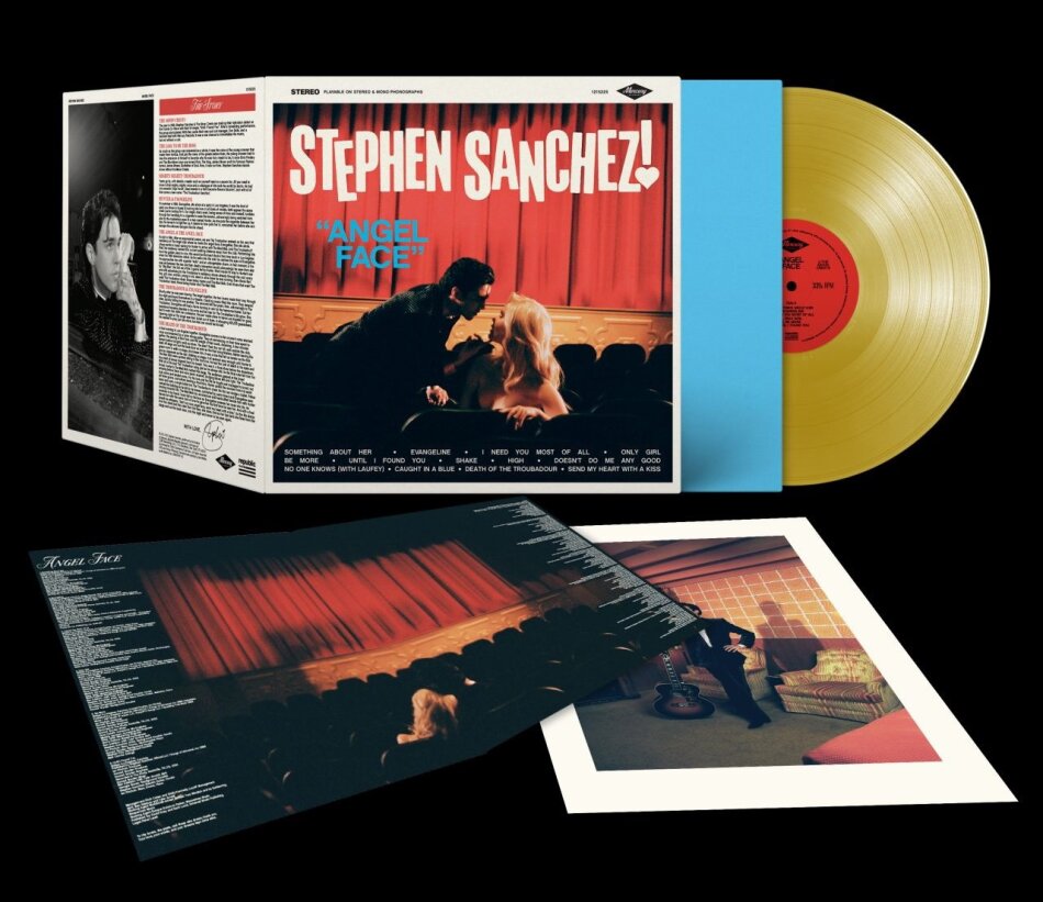Stephen Sanchez - Angel Face Indie Exclusive, Gold Vinyl, LP