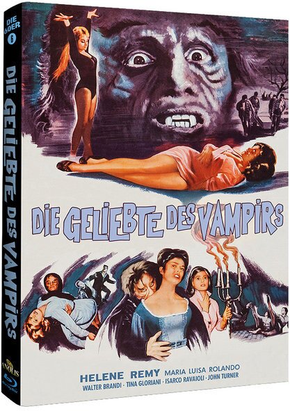 Die Geliebte des Vampirs (1960) Cover B, Limited Edition, Mediabook