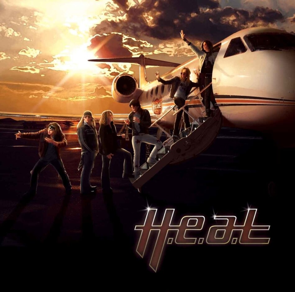 H.e.a.t. (Sweden) - Heat 2023 Reissue, Gatefold, Black Vinyl, Ear Music, Limited Edition, LP + 10" Maxi