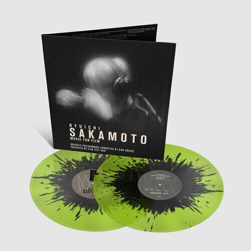 Ryiuchi Sakamoto - Music For Film 2023 Reissue, Silva Screen, Lime with Black Splatter Vinyl, 2 LP