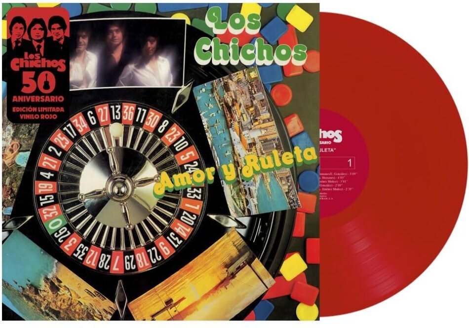 Los Chichos - Amor Y Ruleta 2023 Reissue, Red Vinyl, LP