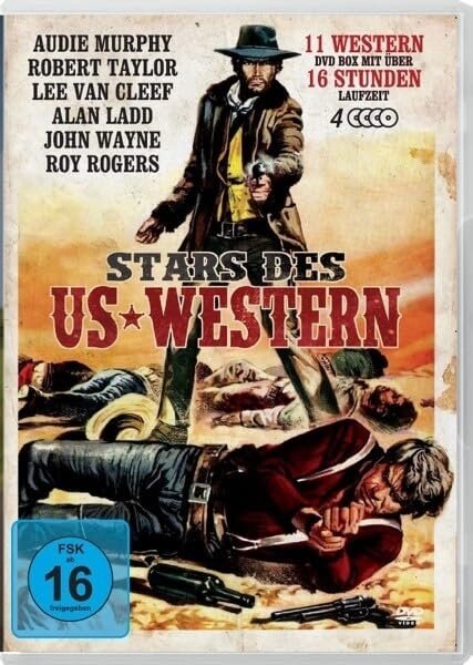 Stars des US-Western 4 DVDs