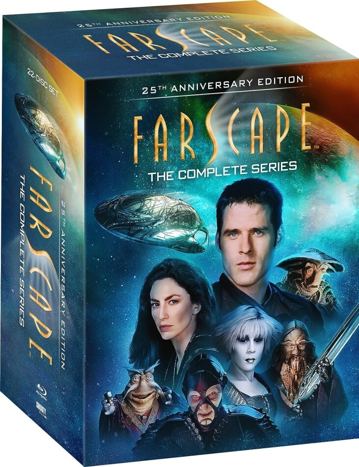Farscape - The Complete Series 25th Anniversary Edition, 22 Blu-rays