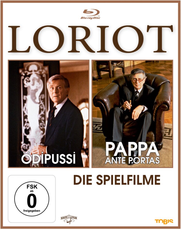 Loriot - Die Spielfilme: Ödipussi / Pappa Ante Portas 2 Blu-rays