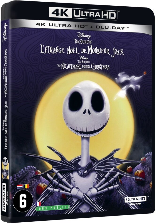 L'étrange Noël de Monsieur Jack (1993) 4K Ultra HD + Blu-ray