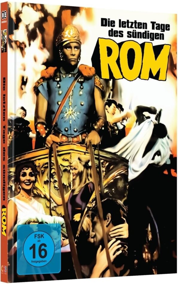 Die letzten Tage des sündigen Rom (1965) Cover B, Limited Edition, Mediabook, Blu-ray + DVD