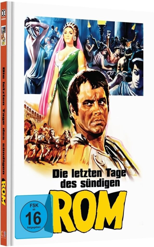 Die letzten Tage des sündigen Rom (1965) Cover C, Limited Edition, Mediabook, Blu-ray + DVD