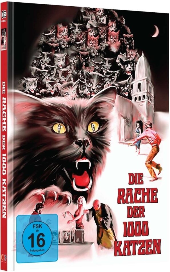 Die Rache der 1000 Katzen (1972) Cover A, Limited Edition, Mediabook, Blu-ray + DVD