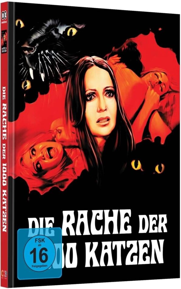 Die Rache der 1000 Katzen (1972) Cover C, Limited Edition, Mediabook, Blu-ray + DVD