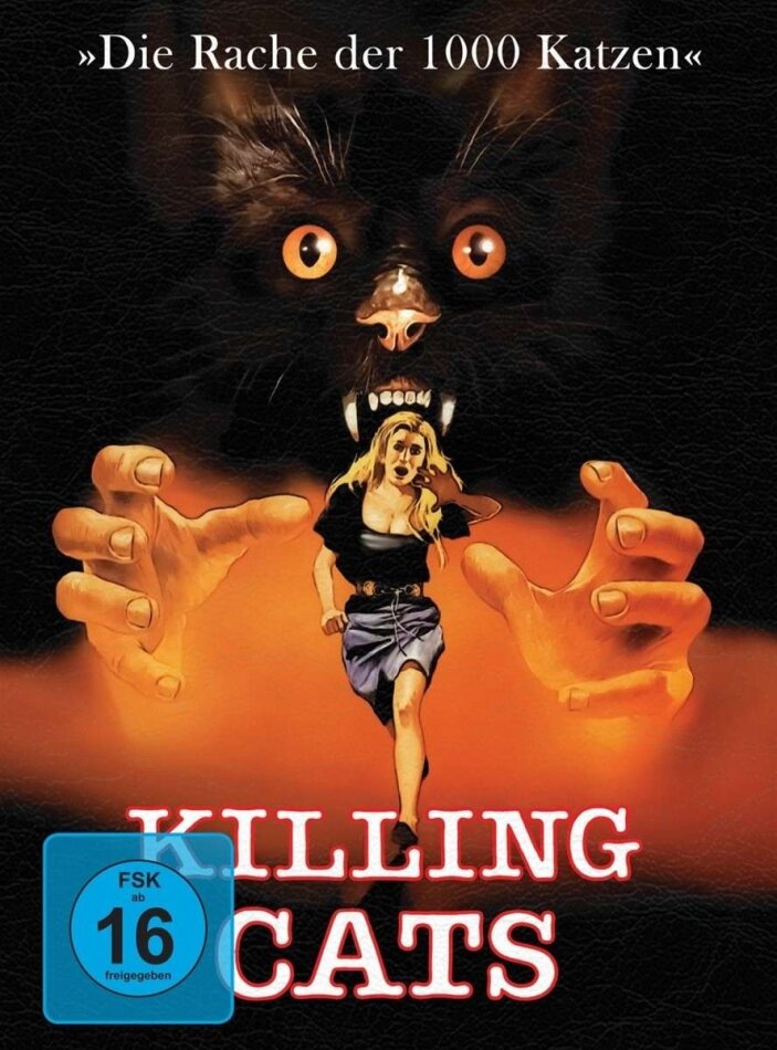 Killing Cats - Die Rache der 1000 Katzen (1972) Cover A, Wattiert, Limited Edition, Mediabook, Blu-ray + DVD