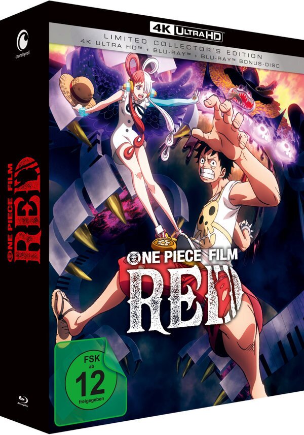 One Piece - Der 14. Film - Red (2022) Limited Collector's Edition, 4K Ultra HD + Blu-ray
