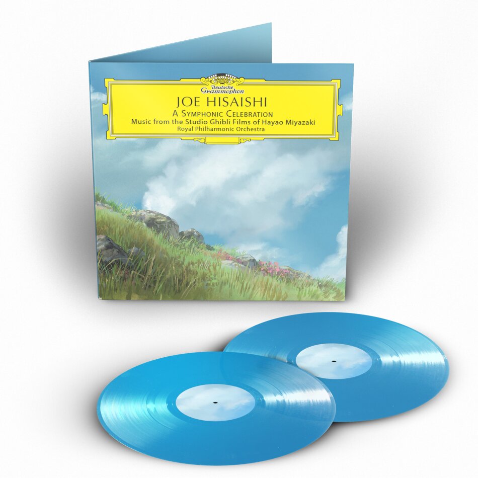 Joe Hisaishi & Royal Philharmonic Orchestra - A Symphonic Celebration - Music From The Studio Ghibli Films Of Hayao Miyazaki Limited Edition, Sky Blue Vinyl, LP