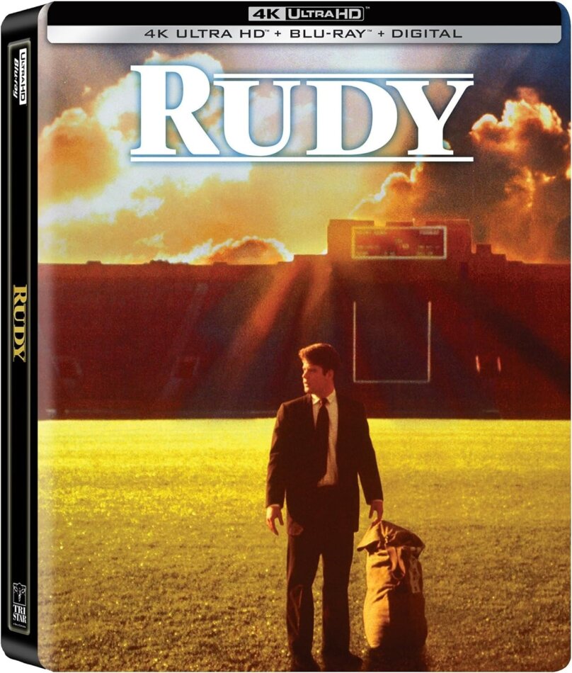 Rudy (1993) 30th Anniversary Edition, Limited Edition, Steelbook, 4K Ultra HD + Blu-ray