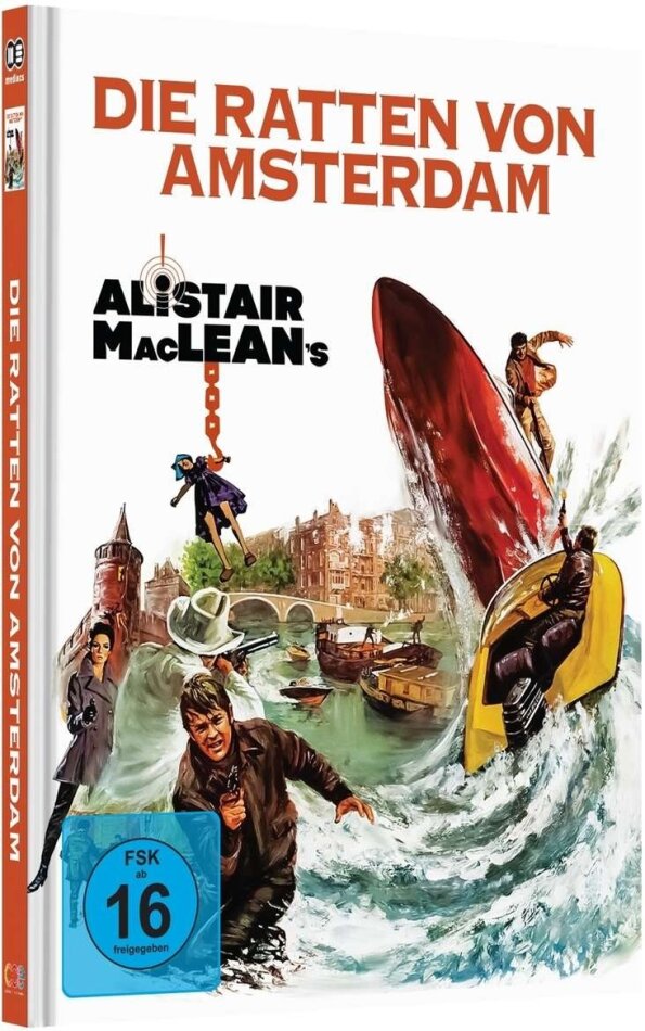 Die Ratten von Amsterdam (1970) Cover A, Limited Edition, Mediabook, Blu-ray + DVD
