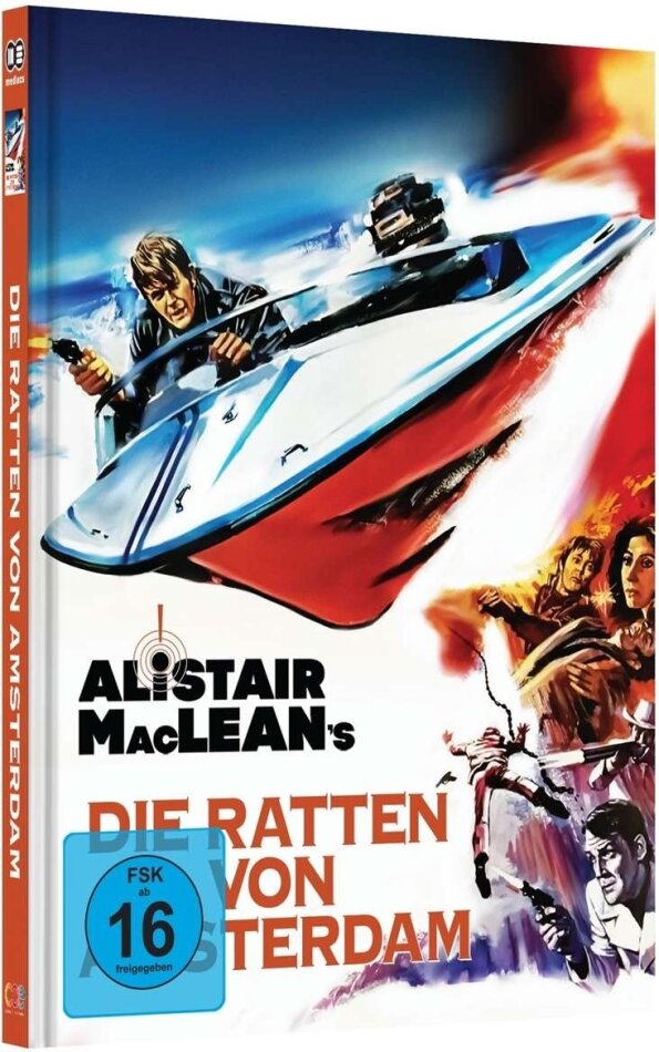 Die Ratten von Amsterdam (1970) Cover B, Limited Edition, Mediabook, Blu-ray + DVD
