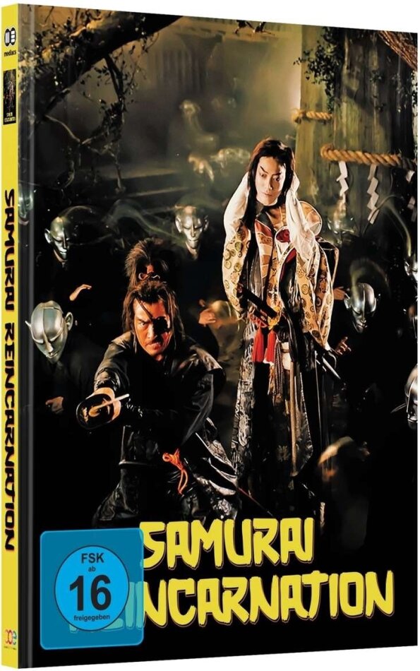 Samurai Reincarnation (1981) Cover B, Limited Edition, Mediabook, Blu-ray + DVD