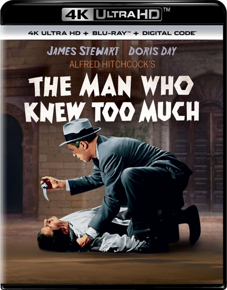 The Man Who Knew Too Much (1956) 4K Ultra HD + Blu-ray
