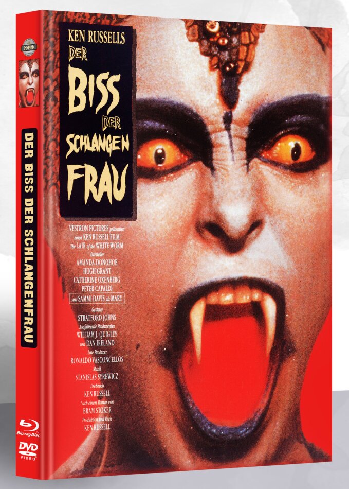 Der Biss der Schlangenfrau (1988) Limited Edition, Mediabook, Blu-ray + DVD