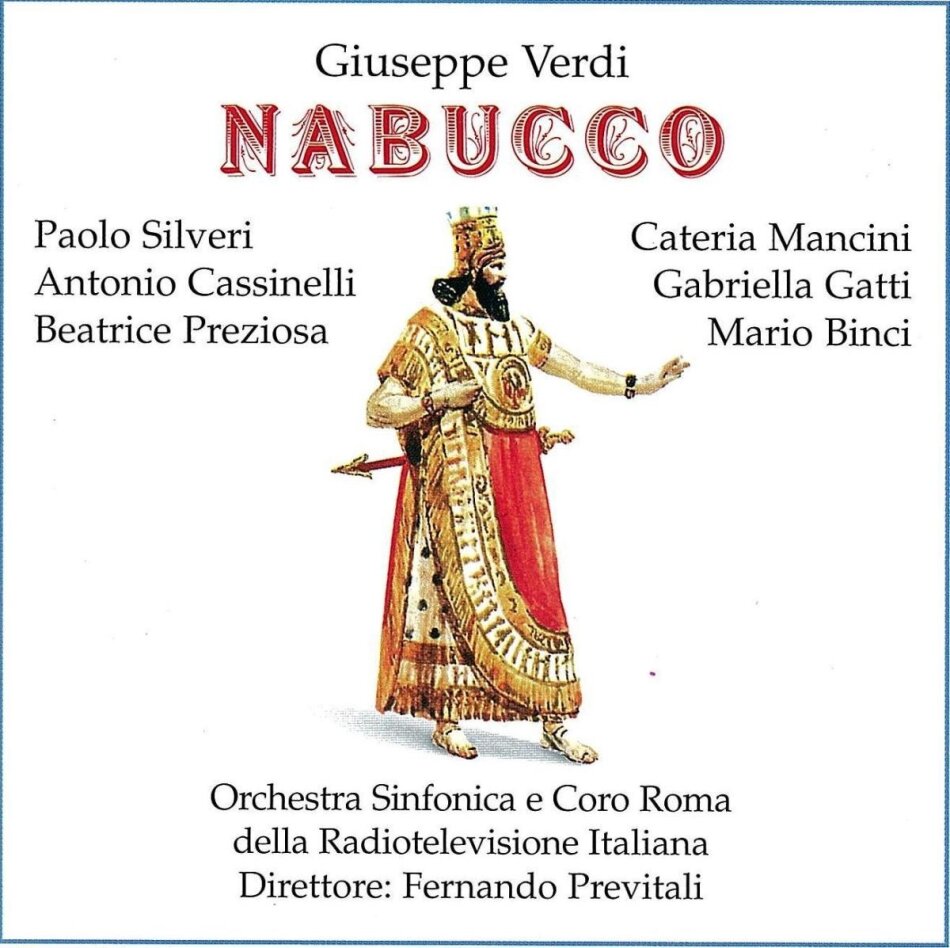 Giuseppe Verdi (1813-1901), Fernando Previtali, Cateria Mancini, Paolo Silveri, … - Nabucco 2 CD