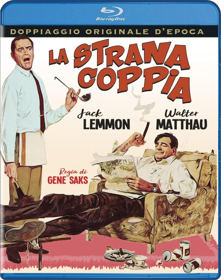 La strana coppia (1968) Doppiaggio Originale d'Epoca