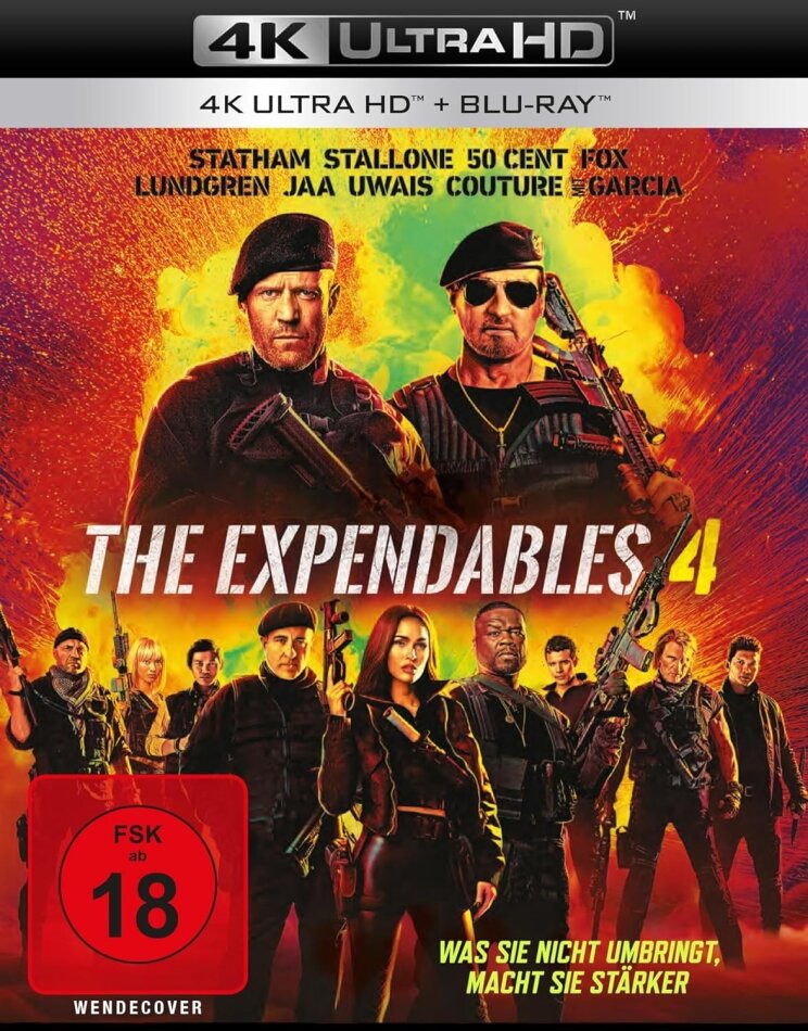 The Expendables 4 (2023) 4K Ultra HD + Blu-ray