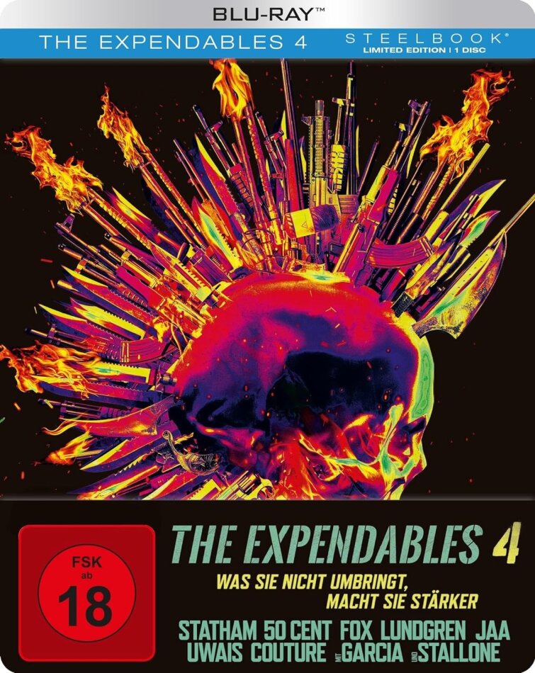 The Expendables 4 (2023) Limited Edition, Steelbook