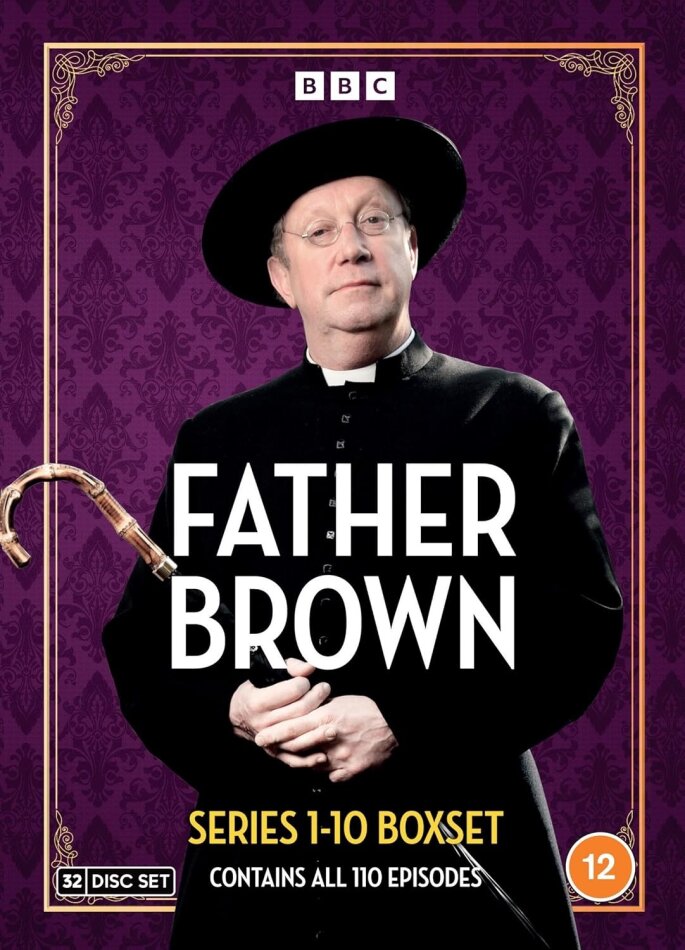 Father Brown - Series 1-10 BBC, 32 DVDs
