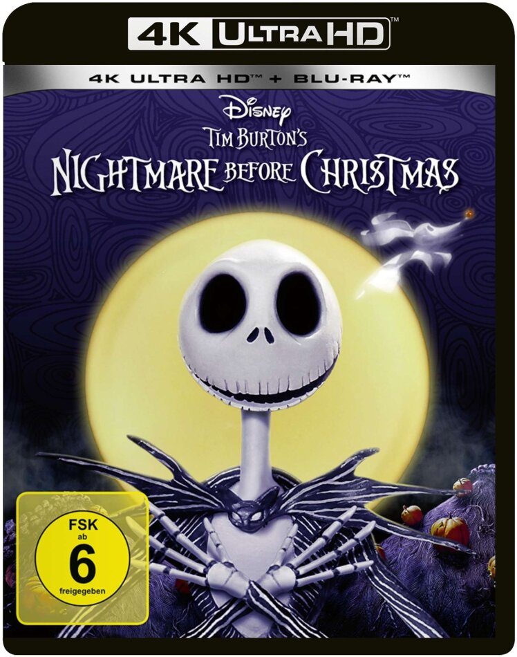 Nightmare Before Christmas (1993) 4K Ultra HD + Blu-ray