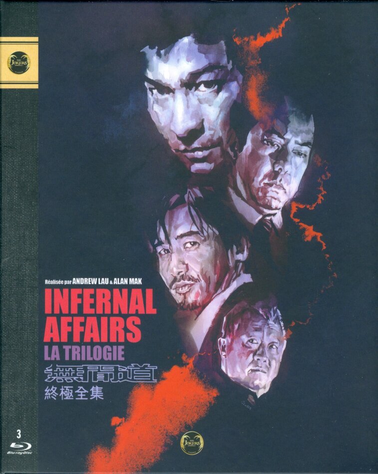 Infernal Affairs 1-3 - La Trilogie Schuber, Digibook, 3 Blu-rays