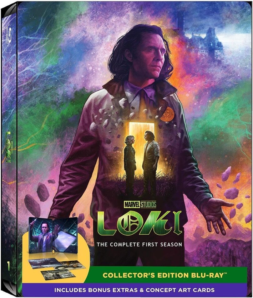 Loki - Season 1 Édition Collector, Steelbook, 2 Blu-ray