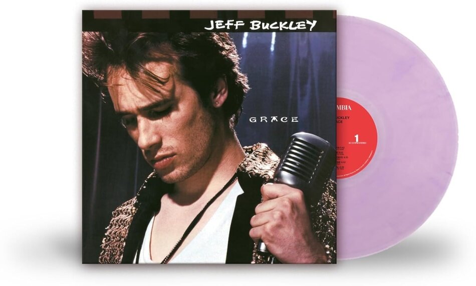 Jeff Buckley - Grace 2023 Reissue, National Album Day 2023, clear & solid purple vinyl, LP