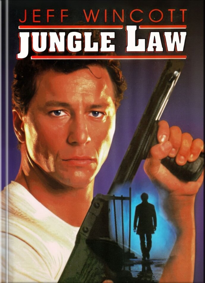 Jungle Law - Street Law (1995) Cover B, Limited Edition, Mediabook, Uncut, Blu-ray + DVD