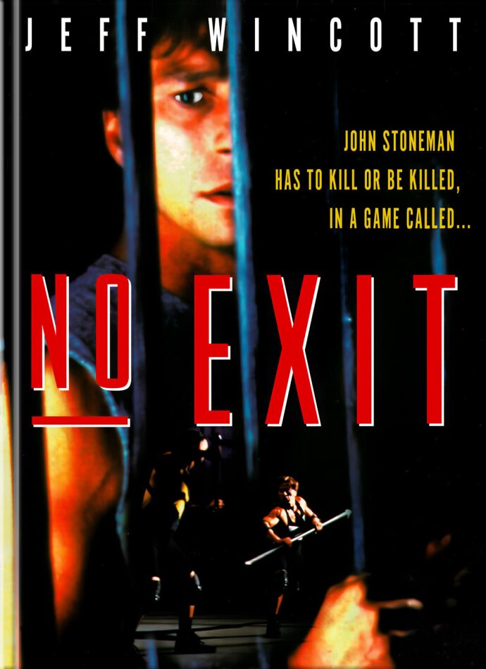 Knockout - No Exit (1995) Cover B, Limited Edition, Mediabook, Uncut, Blu-ray + DVD