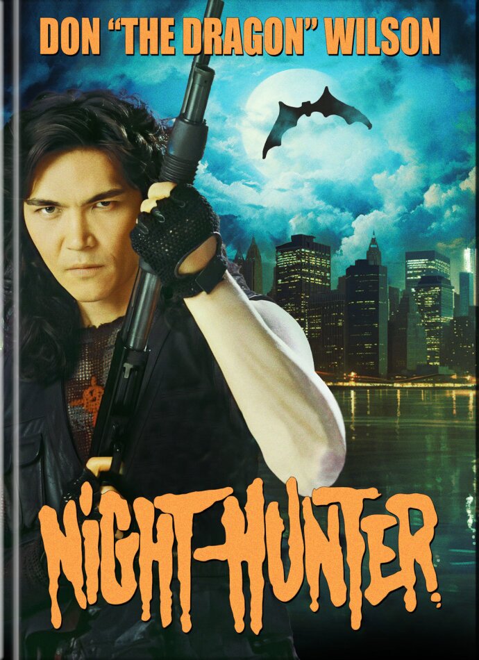 Night Hunter - Der Vampirjäger (1996) Cover E, Édition Limitée, Mediabook, Blu-ray + DVD
