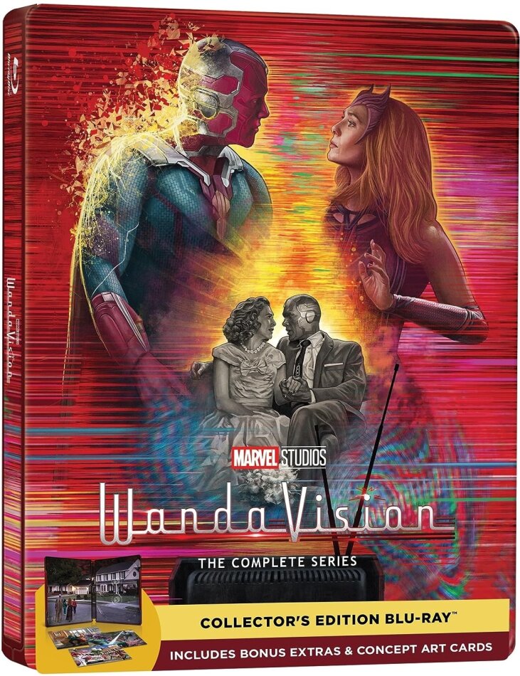 WandaVision - The Complete Series Édition Collector, Steelbook, 2 Blu-ray