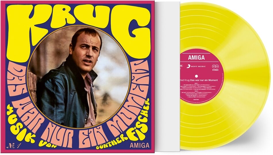 Manfred Krug - Nr. 1: Das War Nur Ein Moment 2023 Reissue, Transparent Yellow Vinyl, LP