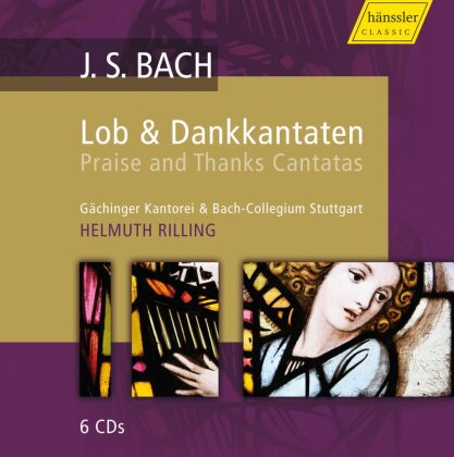 Helmuth Rilling, G&auml;chinger Kantorei, Bach-Collegium Stuttgart & Johann Sebastian Bach (1685-1750) - Lob- & Dankkantaten (6 CDs)