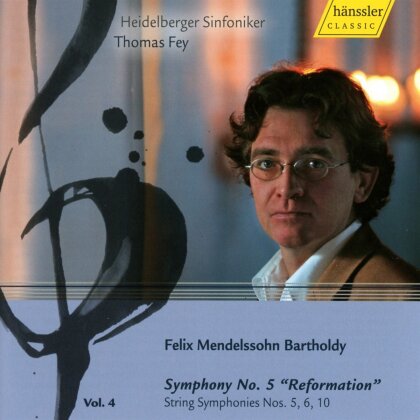 Felix Mendelssohn-Bartholdy (1809-1847), Thomas Frey & Heidelberger Sinfoniker - Complete Symphonies - Vol.4 - String Symphonies Nos 5, 6, 10