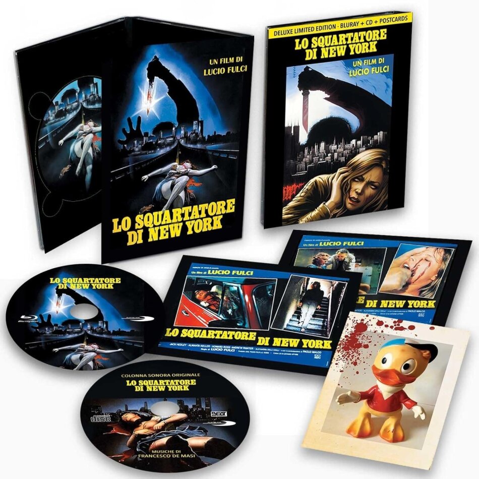 Lo squartatore di New York (1982) Versione Integrale, + Postcards, Limited Edition, Restaurierte Fassung, Blu-ray + CD