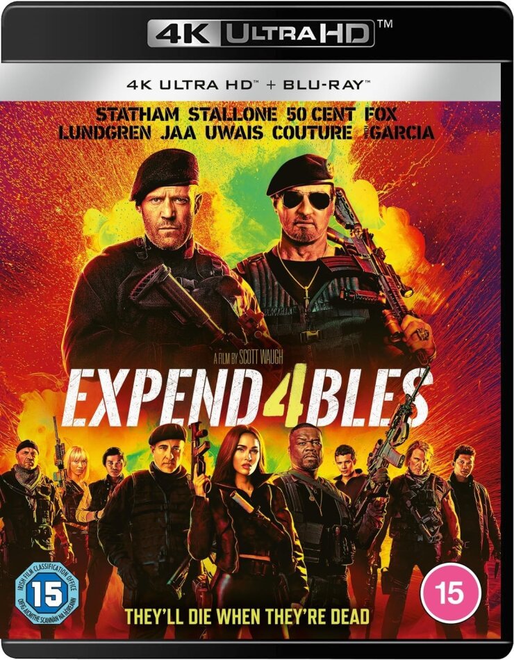 Expend4bles - The Expendables 4 (2023) 4K Ultra HD + Blu-ray