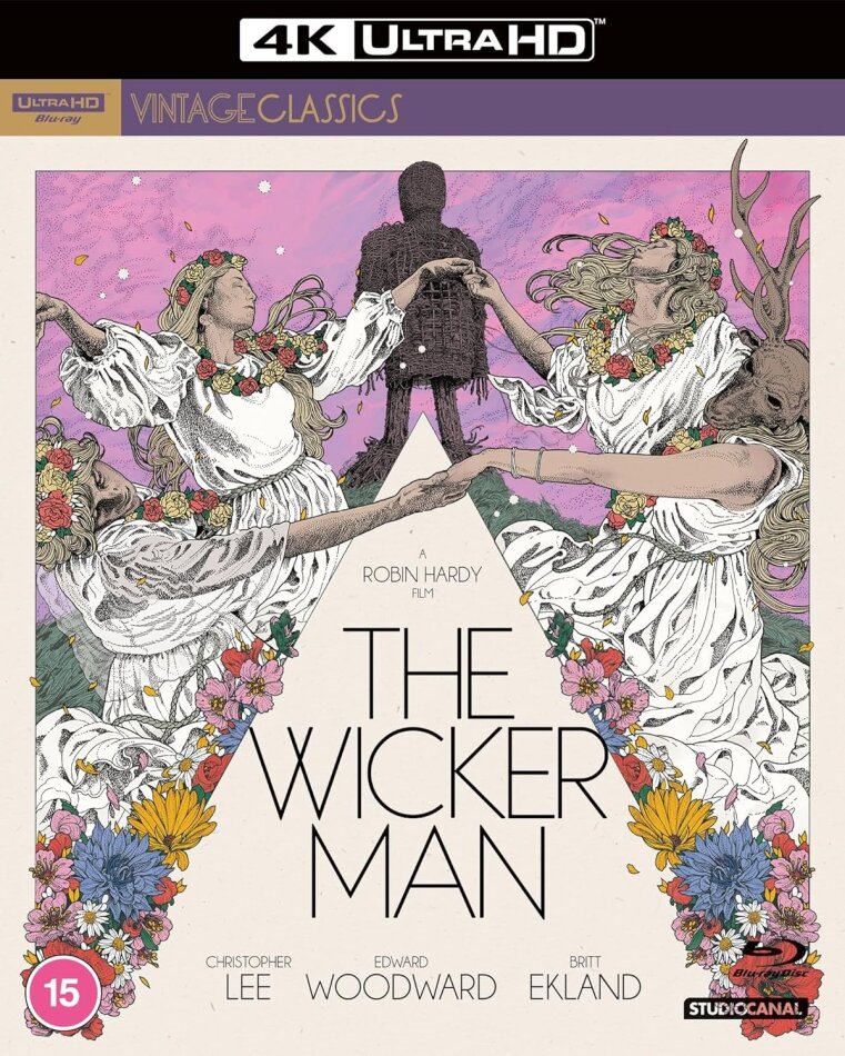 The Wicker Man (1973) Vintage Classics, 50th Anniversary Edition, 2 4K Ultra HDs + 2 Blu-rays