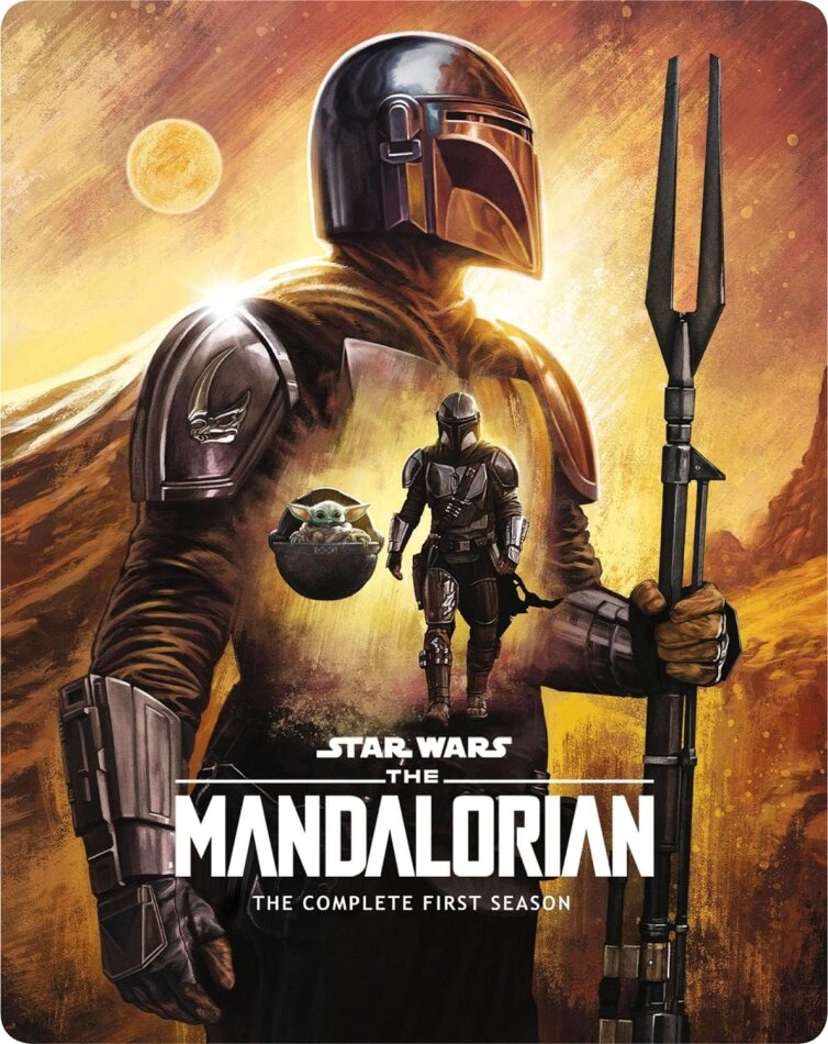 The Mandalorian - Season 1 Limited Collector's Edition, Steelbook, 2 4K Ultra HDs + 2 Blu-rays