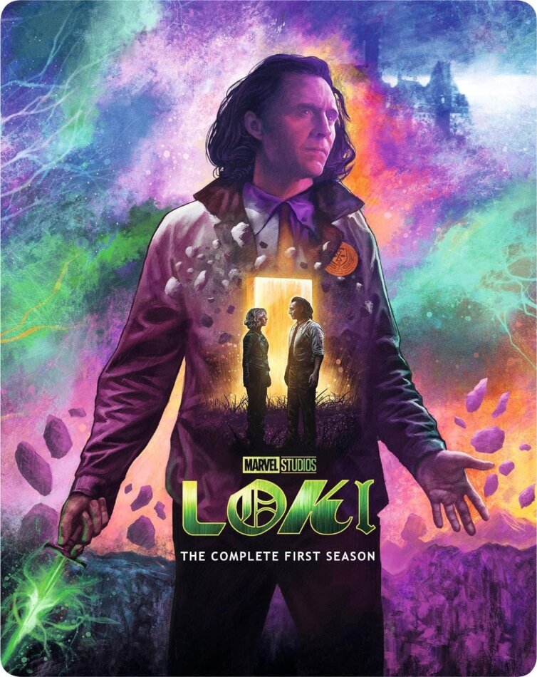 Loki - Season 1 Limited Edition, Steelbook, 2 4K Ultra HDs + 2 Blu-rays