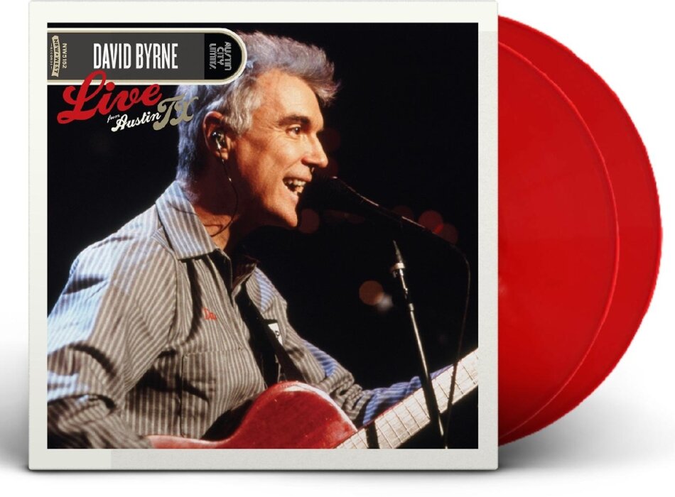 David Byrne (Talking Heads) - Live From Austin TX 2023 Reissue, New West Records, Clear Splatter Vinyl, 2 LPs
