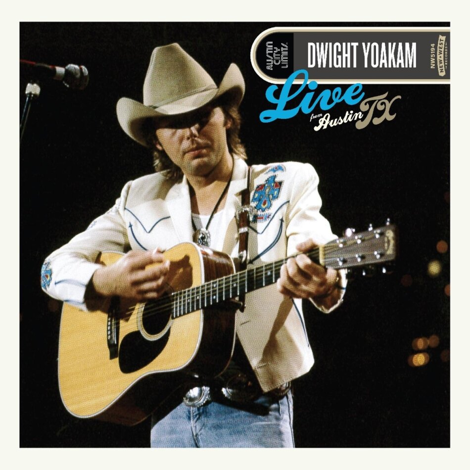 Dwight Yoakam - Live From Austin Tx 2023 Reissue, New West Records, BABY BLUE VINYL, 2 LPs