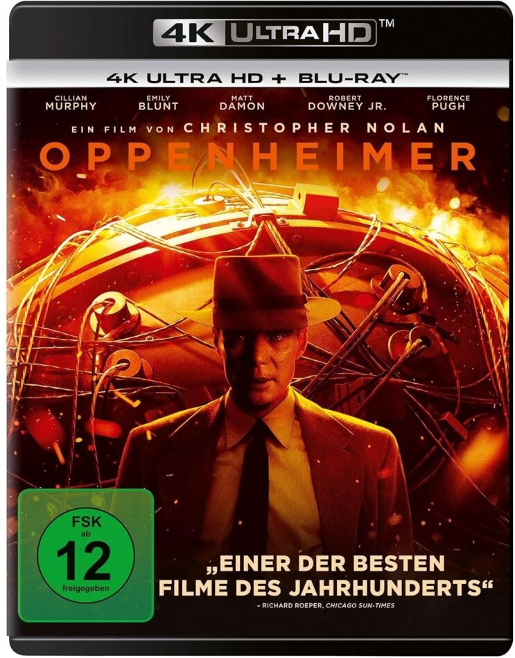 Oppenheimer (2023) 4K Ultra HD + 2 Blu-rays