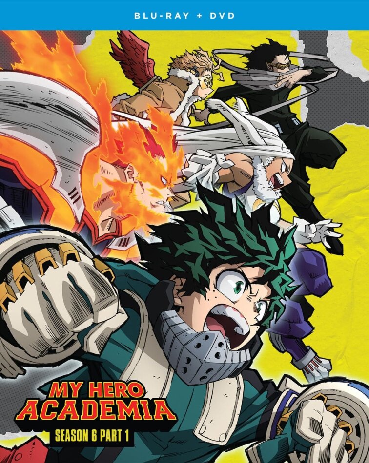 My Hero Academia - Season 6 - Part 1 2 Blu-rays + 3 DVDs