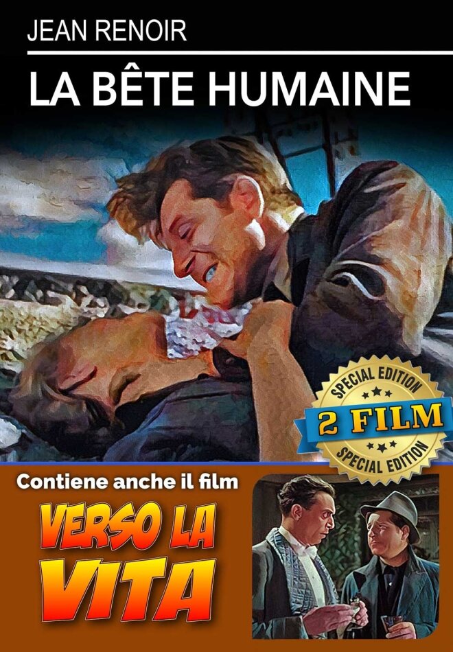 La bête humaine (1938) / Verso la vita (1936) - 2 Film s/w, Special Edition