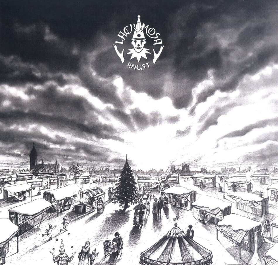 Lacrimosa - Angst 2023 Reissue, Clear/Black Marbled Vinyl, LP